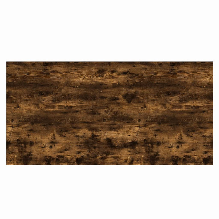 Wandschappen 4 st 80x40x1,5 cm bewerkt hout gerookt eikenkleur