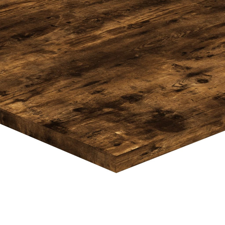 Wandschappen 4 st 80x40x1,5 cm bewerkt hout gerookt eikenkleur