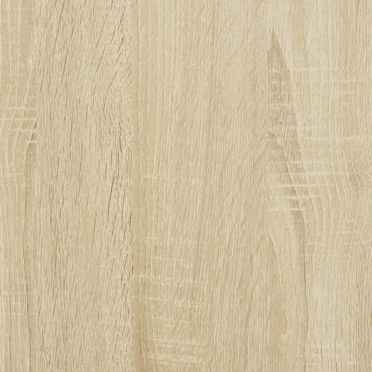 Tv-meubel met glazen deuren 102x37x42 cm sonoma eikenkleurig