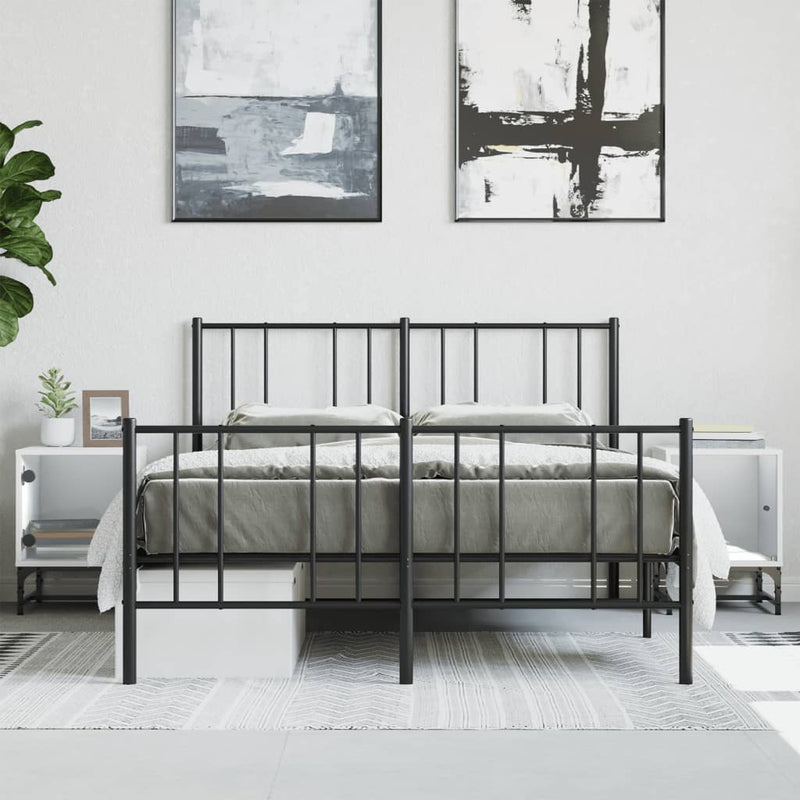 Nachtkastjes met glazen deuren 2 st 35x37x50 cm wit