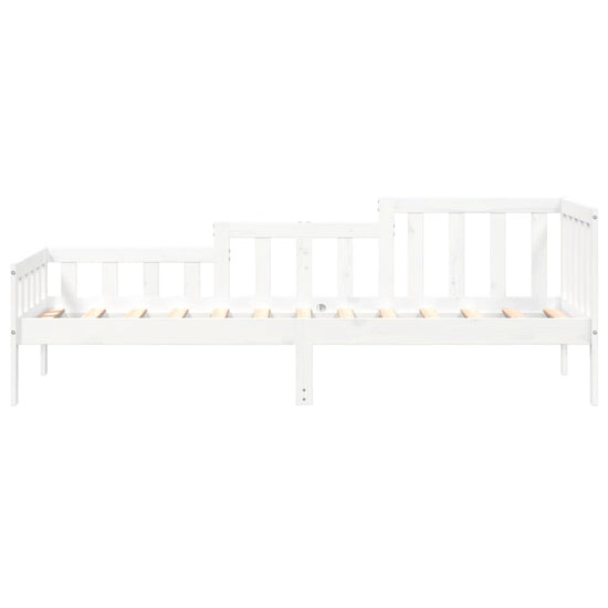 Slaapbank 90x200 cm massief grenenhout wit MeubelReus