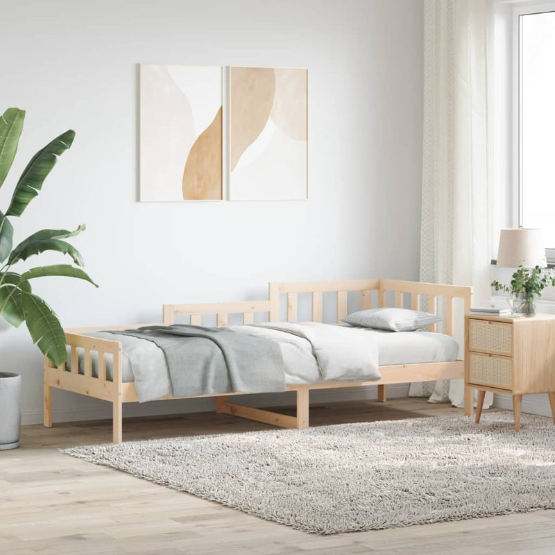 Slaapbank 90x190 cm massief grenenhout MeubelReus