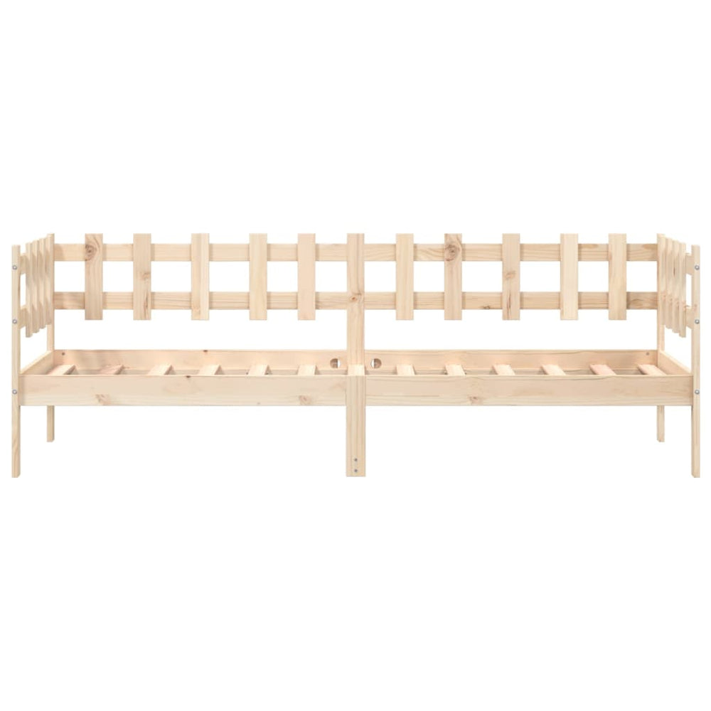 Slaapbank 80x200 cm massief grenenhout MeubelReus