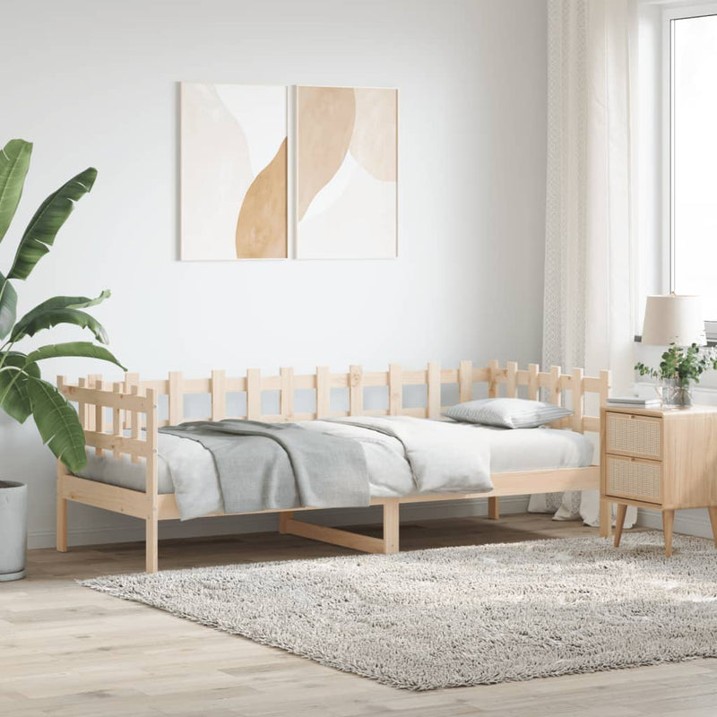 Slaapbank 90x200 cm massief grenenhout MeubelReus
