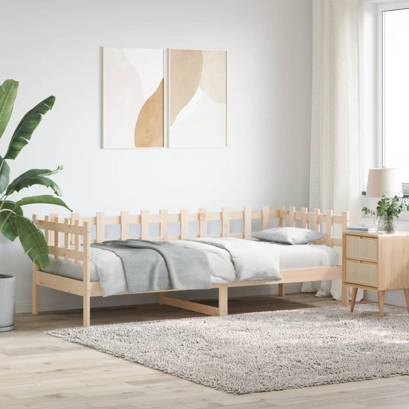 Slaapbank 90x190 cm massief grenenhout MeubelReus