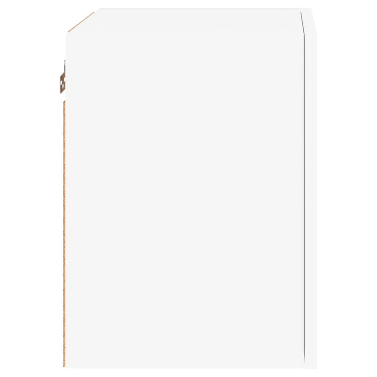 Tv-wandmeubel 40,5x30x40 cm bewerkt hout wit