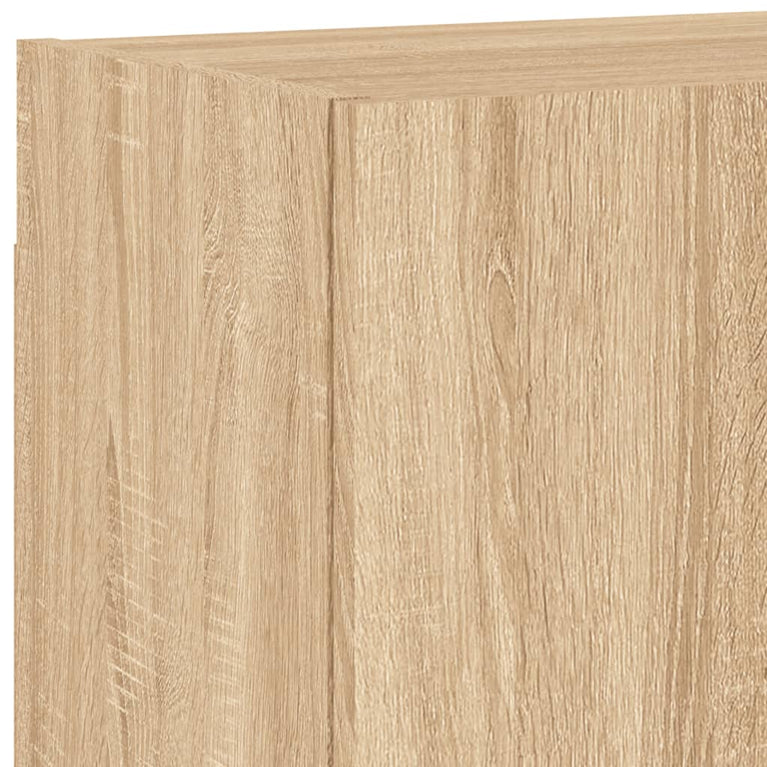 Tv-wandmeubel 40,5x30x40 cm bewerkt hout sonoma eikenkleurig