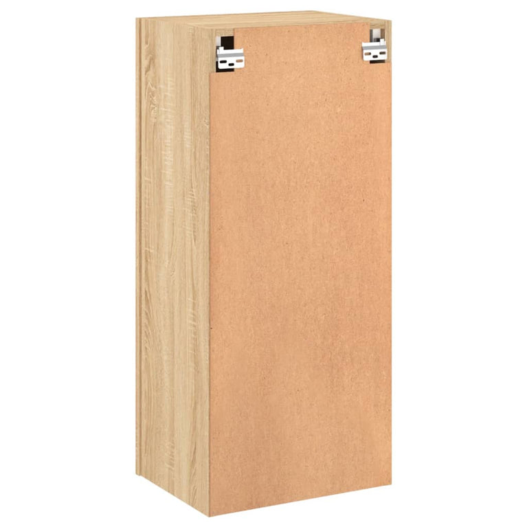 Tv-wandmeubel 40,5x30x90 cm bewerkt hout sonoma eikenkleurig
