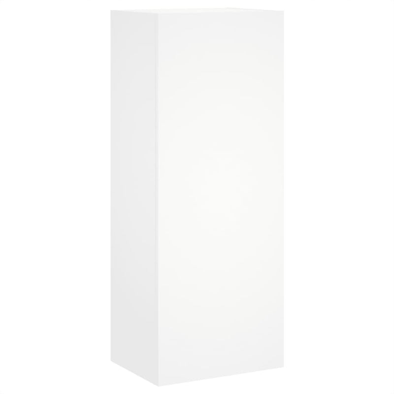 Tv-wandmeubel 40,5x30x102 cm bewerkt hout wit