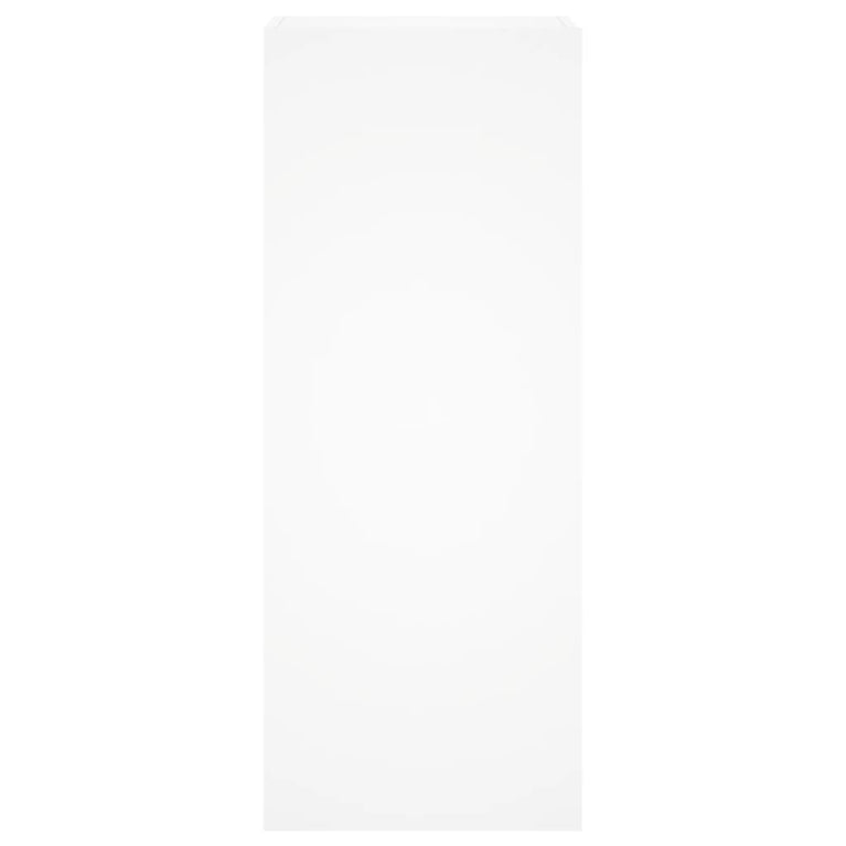 Tv-wandmeubel 40,5x30x102 cm bewerkt hout wit
