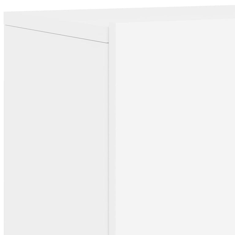 Tv-meubels 2 st wandgemonteerd 60x30x41 cm wit