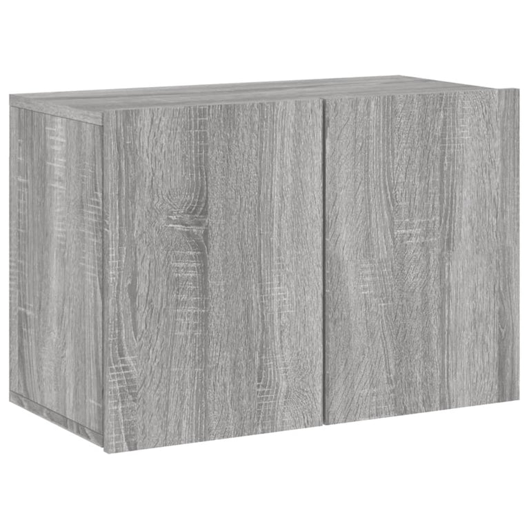 Tv-meubel wandgemonteerd 60x30x41 cm grijs sonoma eikenkleurig