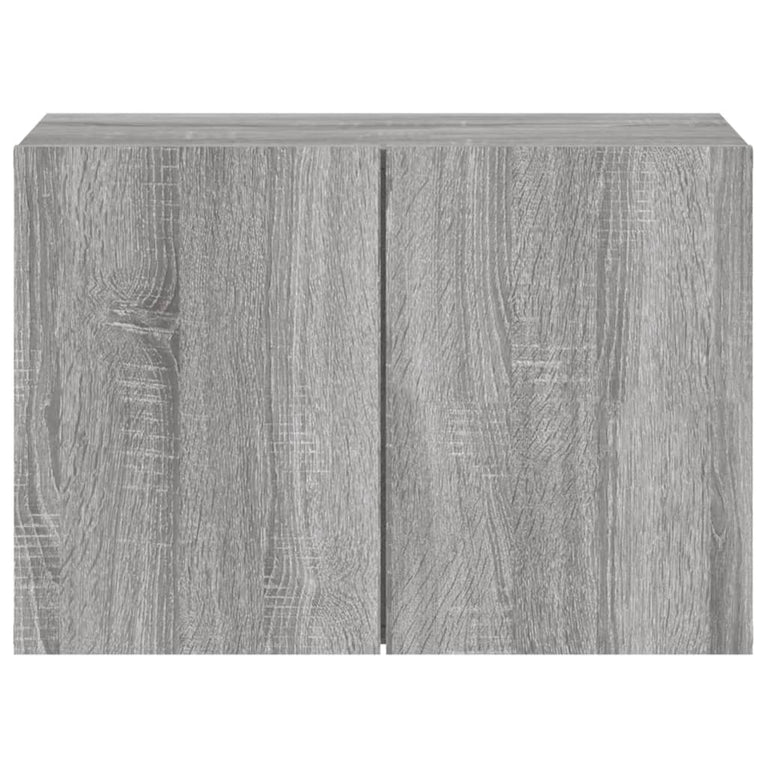 Tv-meubel wandgemonteerd 60x30x41 cm grijs sonoma eikenkleurig