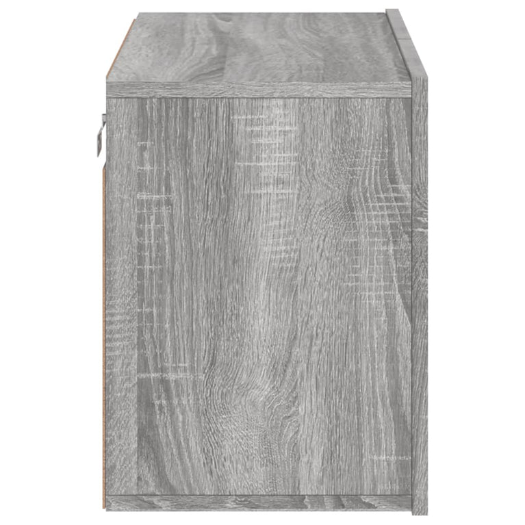 Tv-meubel wandgemonteerd 60x30x41 cm grijs sonoma eikenkleurig