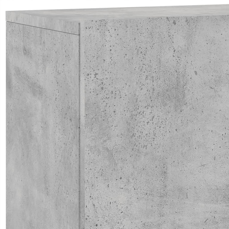 Tv-meubel wandgemonteerd 100x30x41 cm betongrijs