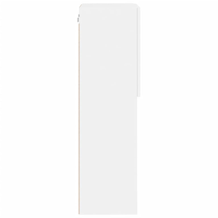 Tv-meubel met LED-verlichting 40,5x30x102 cm wit