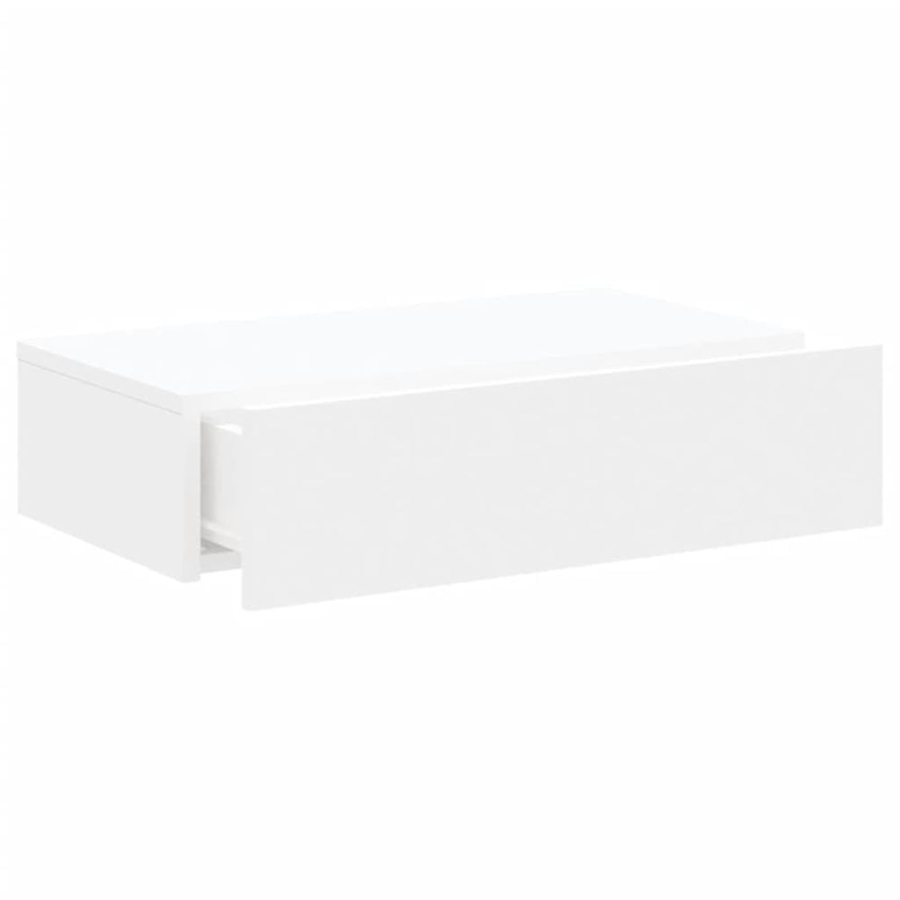Tv-meubel met LED-verlichting 60x35x15,5 cm wit MeubelReus