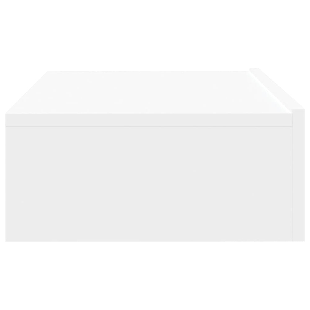 Tv-meubel met LED-verlichting 60x35x15,5 cm wit MeubelReus