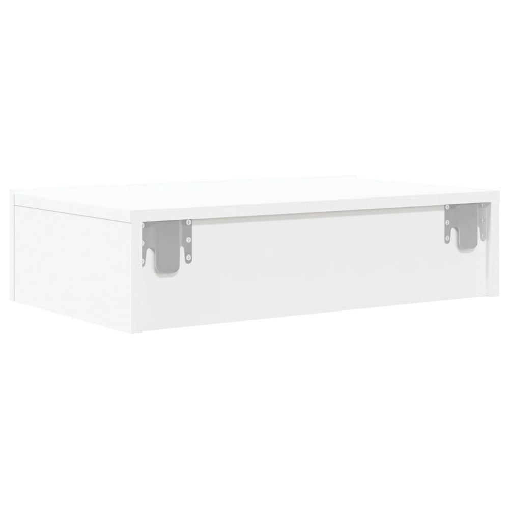 Tv-meubel met LED-verlichting 60x35x15,5 cm wit MeubelReus