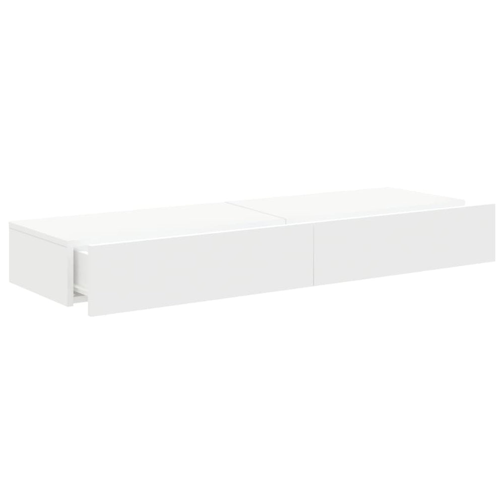 Tv-meubelen 2 st met LED-verlichting 60x35x15,5 cm wit MeubelReus