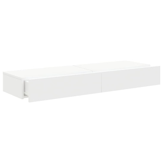 Tv-meubelen 2 st met LED-verlichting 60x35x15,5 cm wit MeubelReus