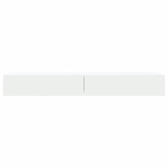 Tv-meubelen 2 st met LED-verlichting 60x35x15,5 cm wit MeubelReus