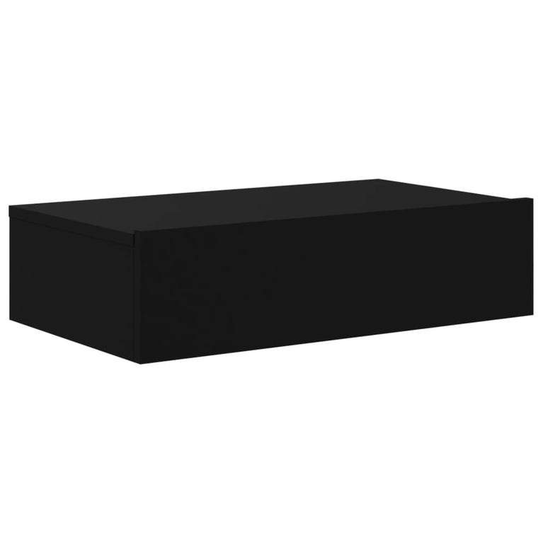 Tv-meubel met LED-verlichting 60x35x15,5 cm zwart MeubelReus
