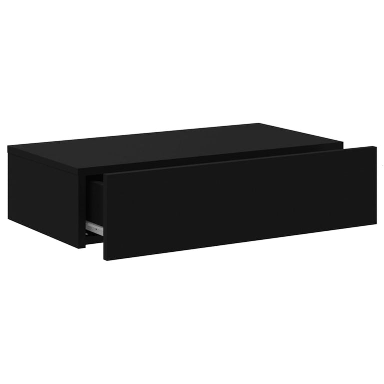 Tv-meubel met LED-verlichting 60x35x15,5 cm zwart MeubelReus