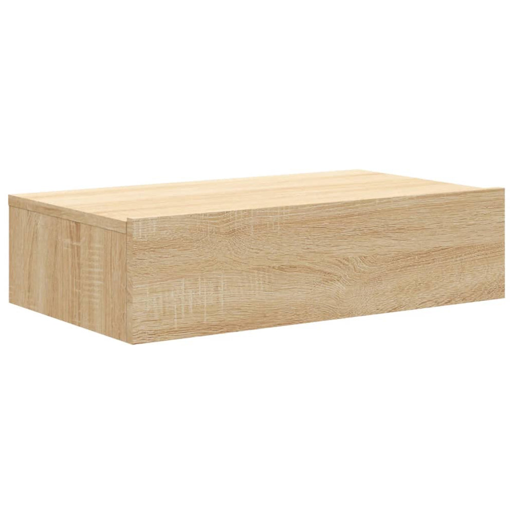 Tv-meubel met LED-verlichting 60x35x15,5 cm sonoma eikenkleurig MeubelReus