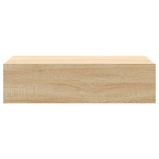 Tv-meubel met LED-verlichting 60x35x15,5 cm sonoma eikenkleurig MeubelReus