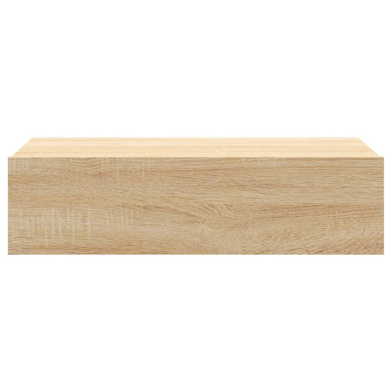 Tv-meubel met LED-verlichting 60x35x15,5 cm sonoma eikenkleurig MeubelReus