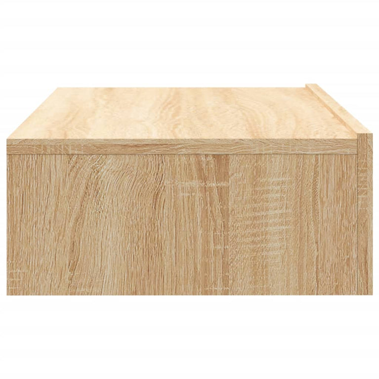 Tv-meubel met LED-verlichting 60x35x15,5 cm sonoma eikenkleurig MeubelReus