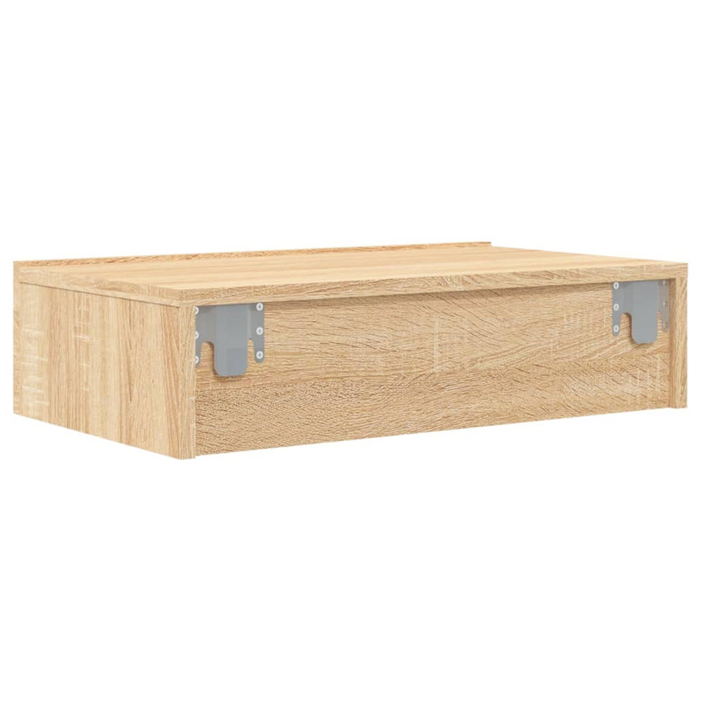 Tv-meubel met LED-verlichting 60x35x15,5 cm sonoma eikenkleurig MeubelReus