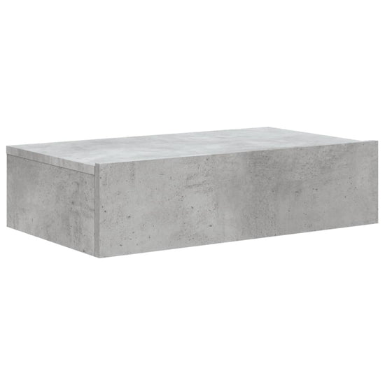 Tv-meubel met LED-verlichting 60x35x15,5 cm betongrijs MeubelReus