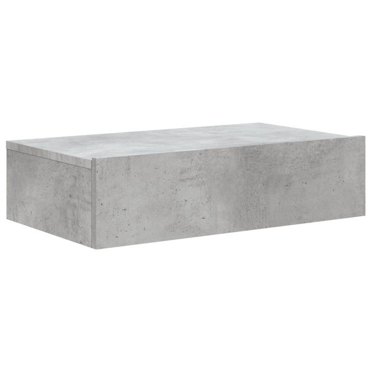 Tv-meubel met LED-verlichting 60x35x15,5 cm betongrijs MeubelReus