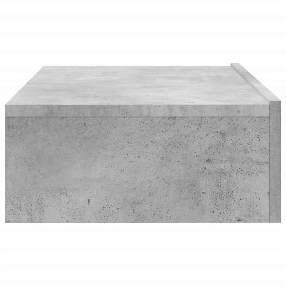 Tv-meubel met LED-verlichting 60x35x15,5 cm betongrijs MeubelReus