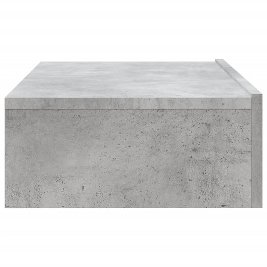 Tv-meubel met LED-verlichting 60x35x15,5 cm betongrijs MeubelReus