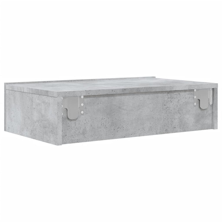 Tv-meubel met LED-verlichting 60x35x15,5 cm betongrijs MeubelReus