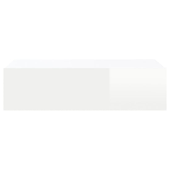 Tv-meubel met LED-verlichting 60x35x15,5 cm hoogglans wit MeubelReus