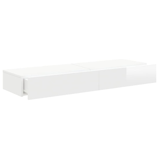 Tv-meubelen 2 st met LED 60x35x15,5 cm hoogglans wit MeubelReus