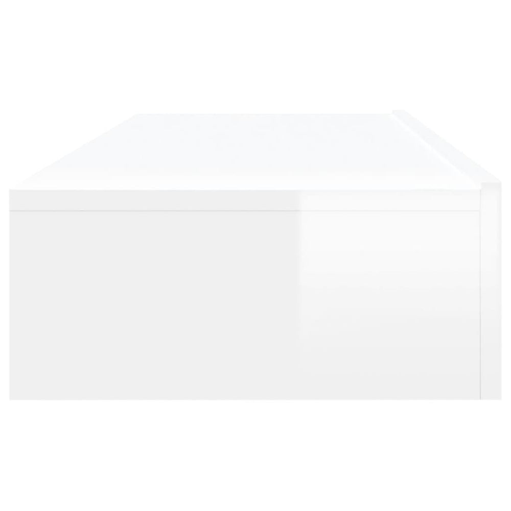 Tv-meubelen 2 st met LED 60x35x15,5 cm hoogglans wit MeubelReus