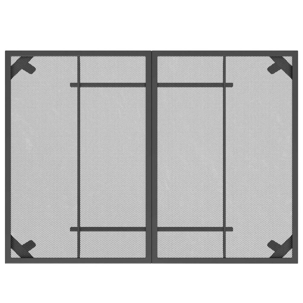 5-delige Tuinset metaalgaas antracietkleurig MeubelReus