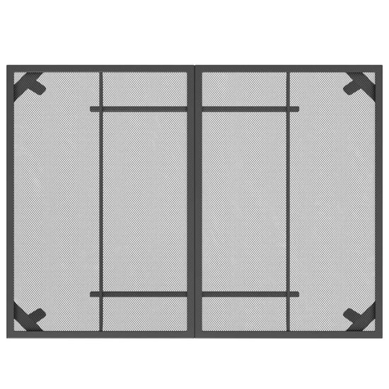 5-delige Tuinset metaalgaas antracietkleurig MeubelReus