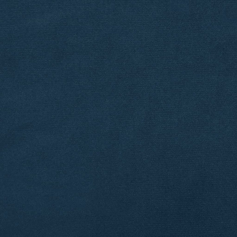 Slaapbank 2-zits fluweel blauw
