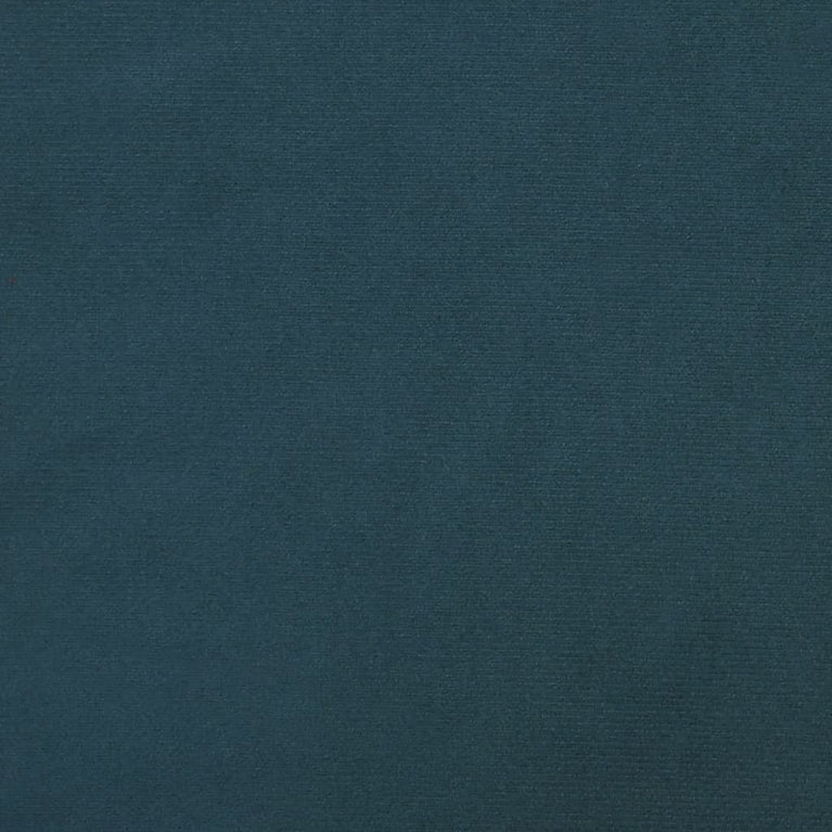 Slaapbank 2-zits met 2 kussens fluweel blauw
