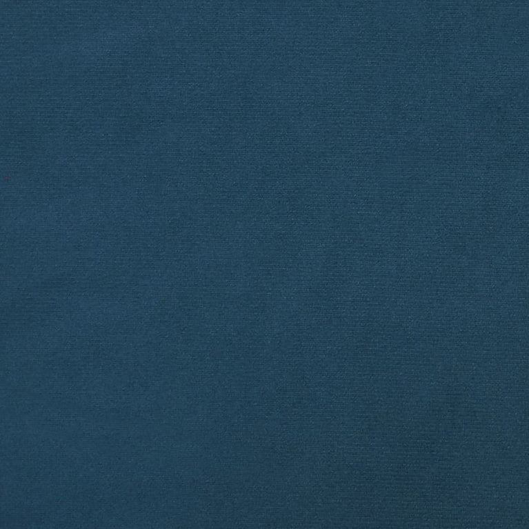 Slaapbank 2-zits fluweel blauw