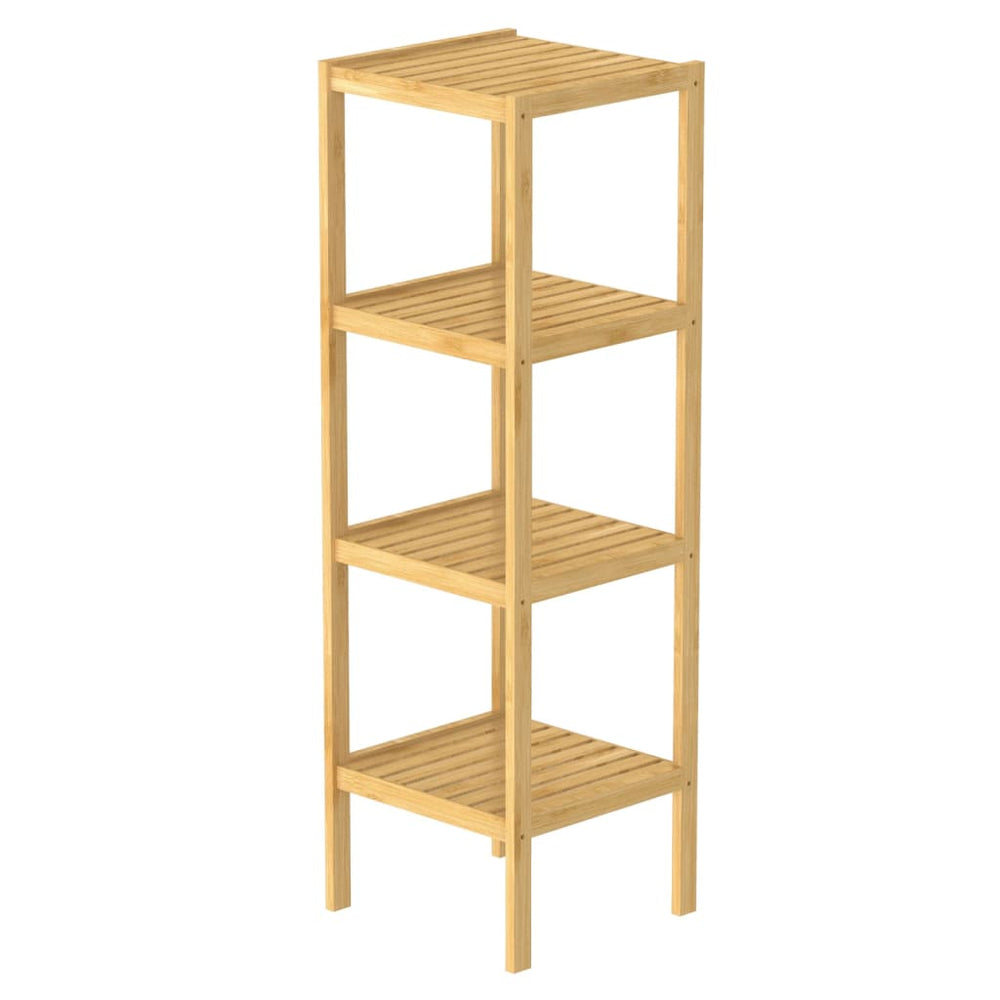 EISL Badkamerrek met 4 schappen 34x33x110 cm bamboe MeubelReus