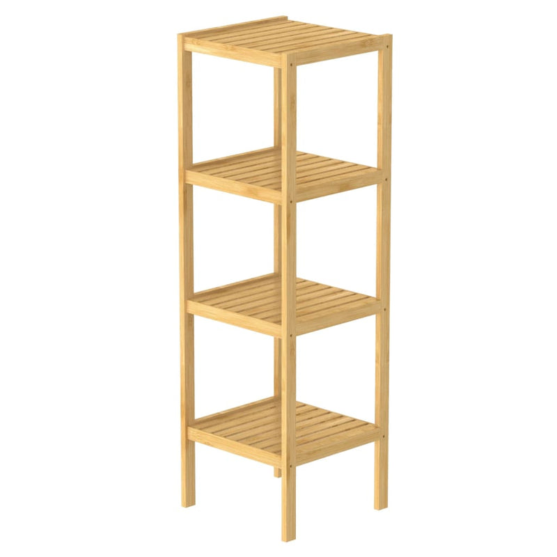 EISL Badkamerrek met 4 schappen 34x33x110 cm bamboe MeubelReus