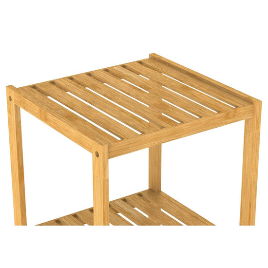 EISL Badkamerrek met 3 schappen 34x33x80 cm bamboe MeubelReus