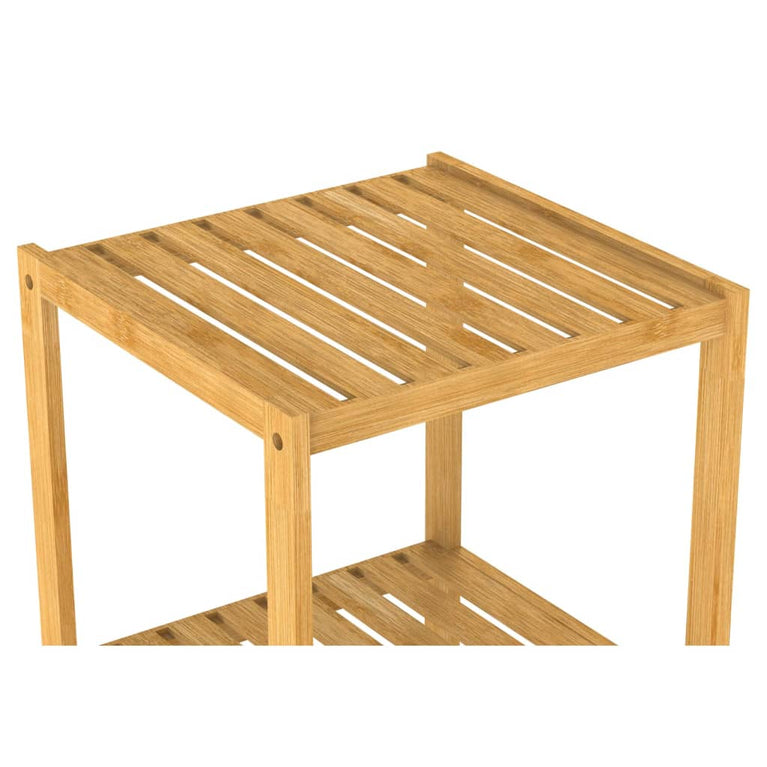 EISL Badkamerrek met 3 schappen 34x33x80 cm bamboe MeubelReus
